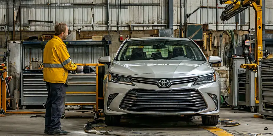 Замена воздушного фильтра Toyota Corolla