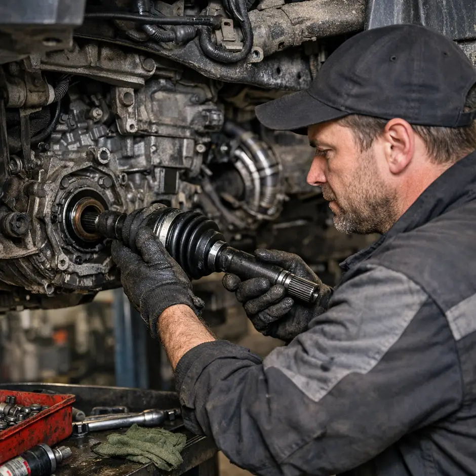 Снятие/установка переднего привода Toyota Королла