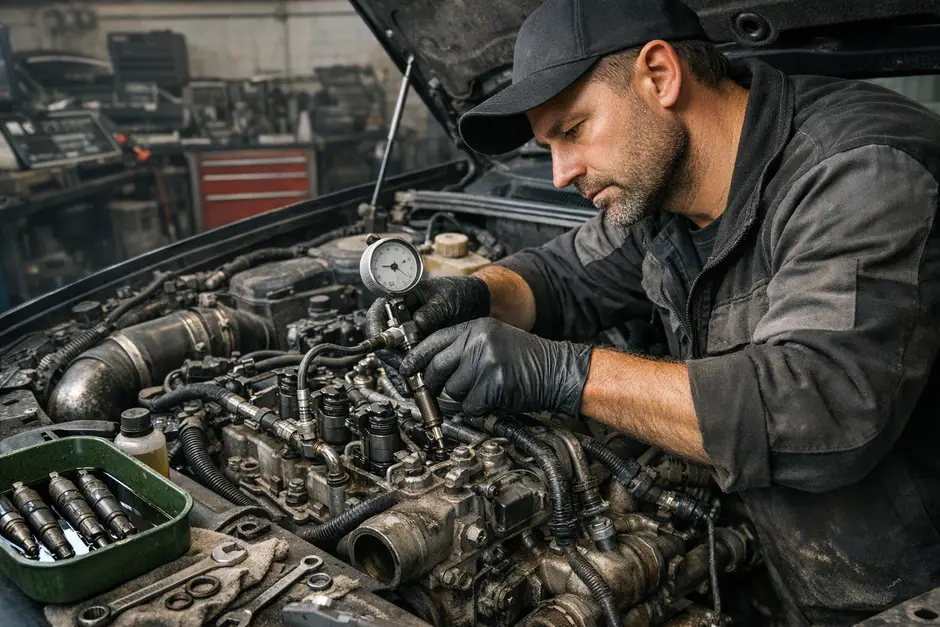 Регулировка форсунка Toyota Ленд Крузер