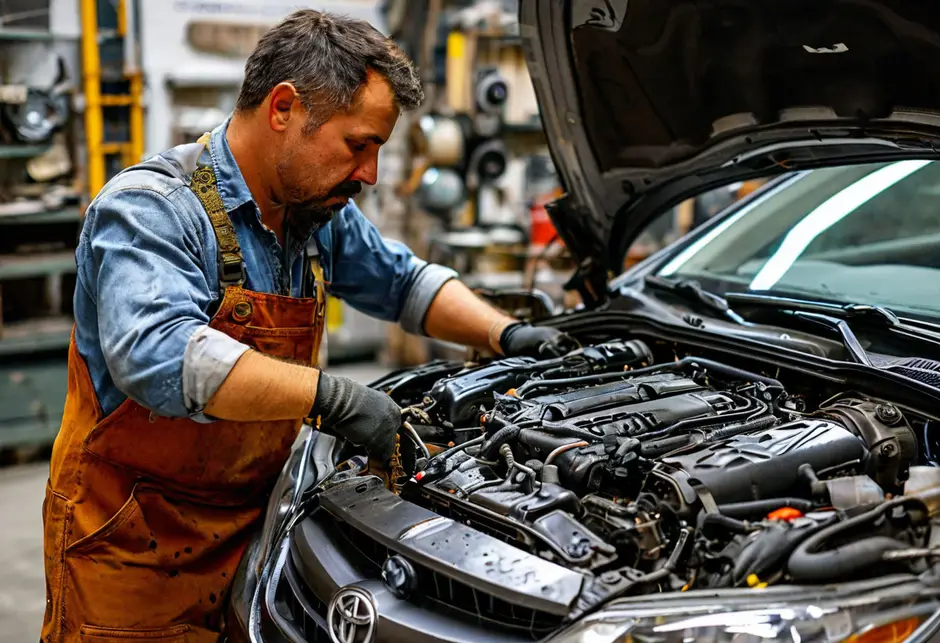 Снятие/установка клапанной крышки Тойота Ленд Крузер